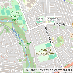 Map of Newcastle Upon Tyne
