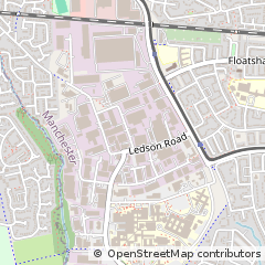 Map of Manchester
