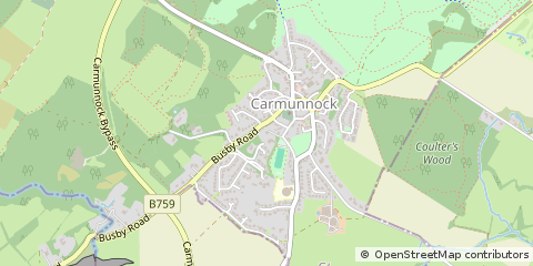 Map of Glasgow