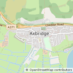Map of Axbridge, Somerset
