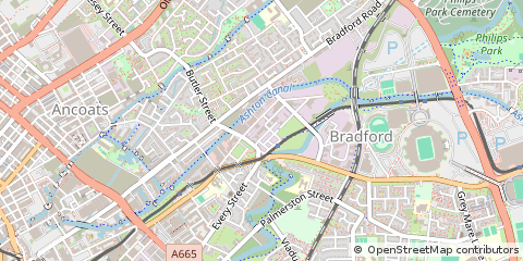 Map of Manchester