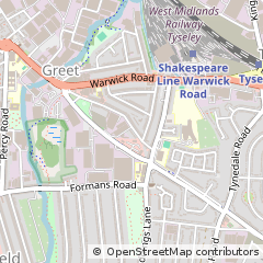 Map of Birmingham