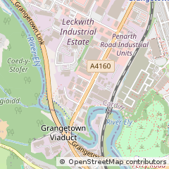 Map of Cardiff