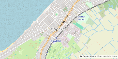 Map of Wirral