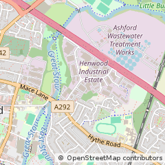 Map of Ashford, Kent