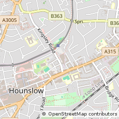 Map of Hounslow