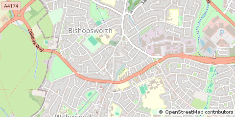 Map of Bristol
