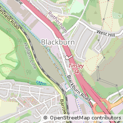 Map of Rotherham