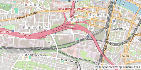 Map of Glasgow