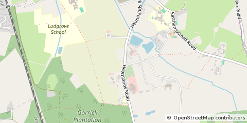 Map of Wokingham, Berkshire