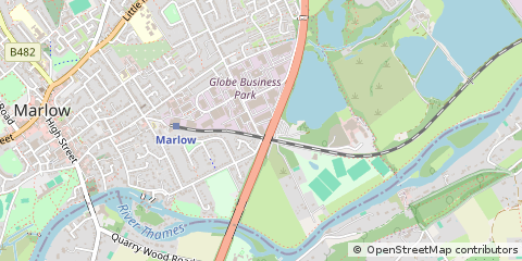 Map of Marlow