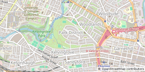 Map of Glasgow