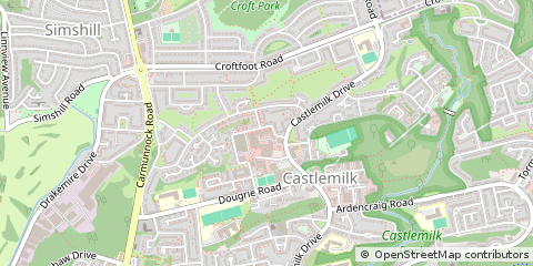 Map of Glasgow
