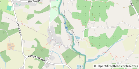 Map of Tonbridge, Kent