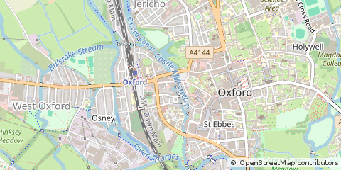Map of Oxford