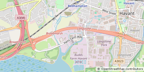 Map of Havant