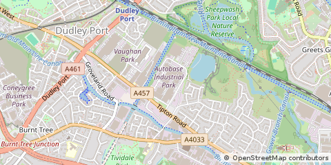 Map of Oldbury, West Midlands