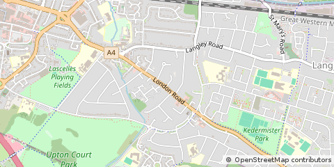 Map of Slough