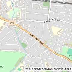 Map of Slough