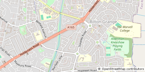 Map of Hull