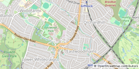 Map of Glasgow