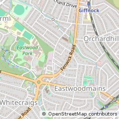 Map of Glasgow