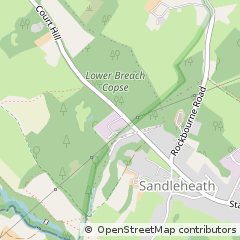 Map of Fordingbridge, Hampshire