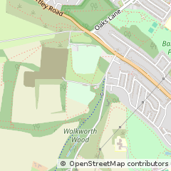 Map of Kimberworth Rotherham, South Yorkshire