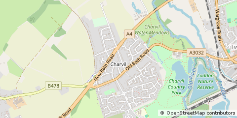 Map of Reading