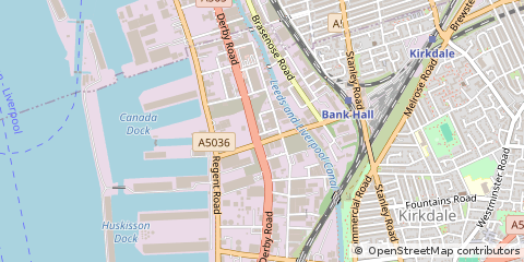 Map of Liverpool