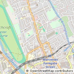 Map of Worcester