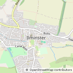 Map of Ilminster, Somerset