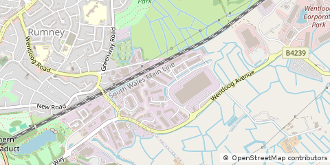 Map of Cardiff