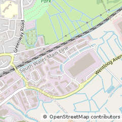 Map of Cardiff