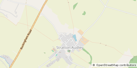 Map of Bicester, Oxfordshire