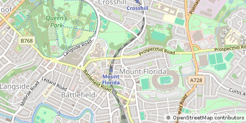 Map of Glasgow
