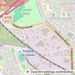Map of Paisley