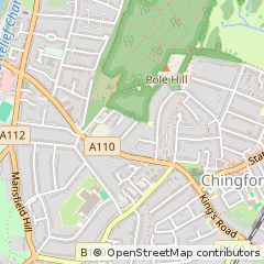 Map of Chingford, London