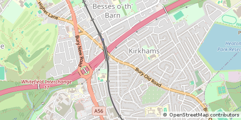 Map of Manchester