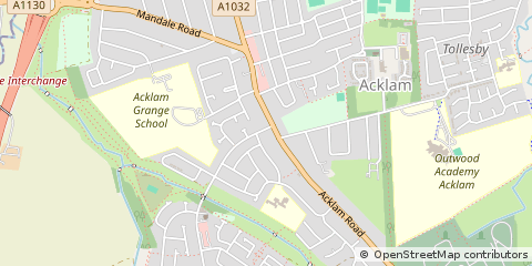 Map of Middlesbrough