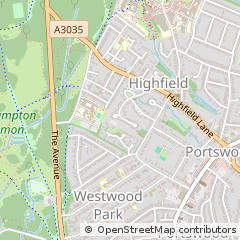 Map of Southampton