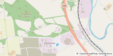 Map of Inverurie
