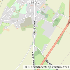 Map of Sandwich, Kent