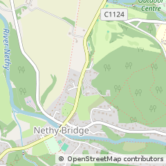 Map of Nethy Bridge, Inverness-Shire