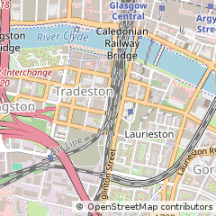 Map of Glasgow
