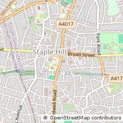 Map of Bristol