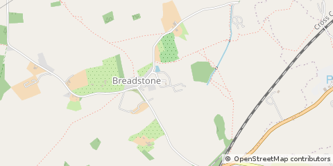 Map of Berkeley, Gloucestershire