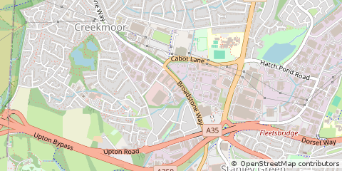 Map of Poole