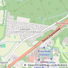 Map of Newton Abbot, Devon