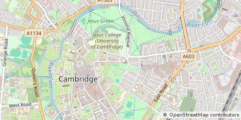 Map of Cambridge